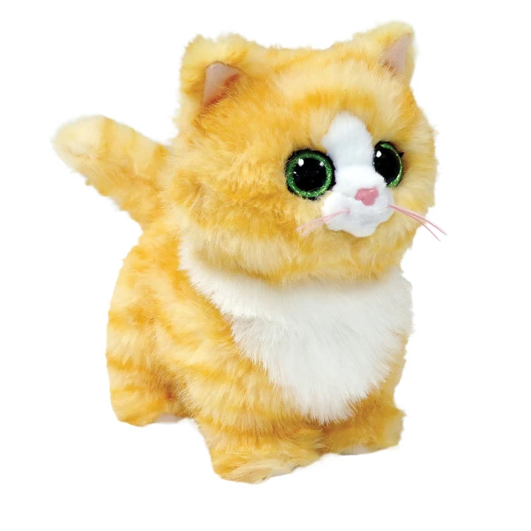 TY BEANIE BOOS ΧΝΟΥΔΩΤΟ ΓΑΤΟΥΛΑ ΜΕ ΧΡΥΣΟ ΤΡΙΧΩΜΑ 15 εκ.