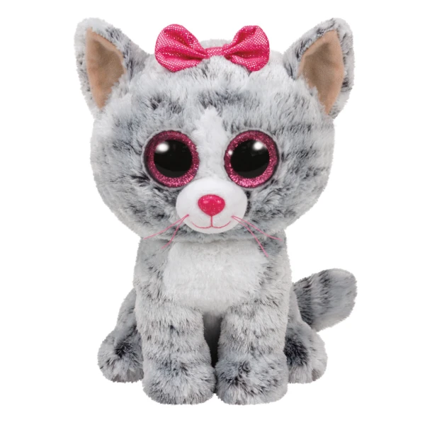 TY BEANIE BOOS ΧΝΟΥΔΩΤΗ ΓΑΤΑ ΓΚΡΙ 23 εκ.