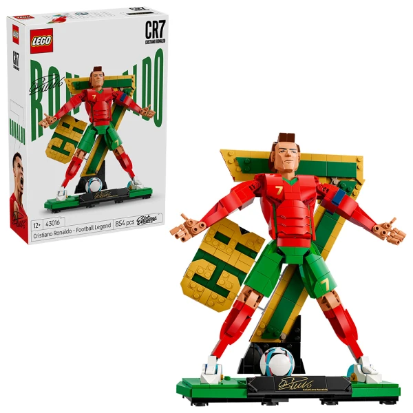 LEGO® EDITIONS CRISTIANO RONALDO ΘΡΥΛΟΣ ΤΟΥ ΠΟΔΟΣΦΑΙΡΟΥ