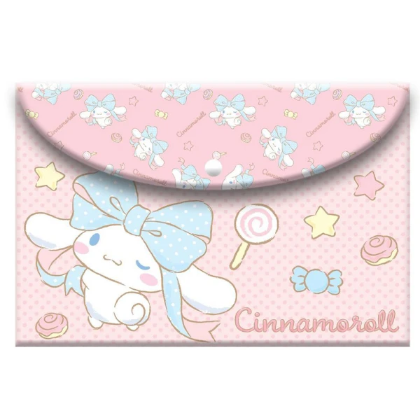 ΦΑΚΕΛΟΣ ΜΕ ΚΟΥΜΠΙ A4 CINNAMOROLL