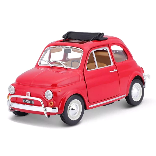 BBURAGO 1:24 FIAT 500L 1968 RED