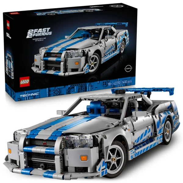 LEGO® TECHNIC™ 2 FAST 2 FURIOUS ΑΥΤΟΚΙΝΗΤΟ NISSAN SKYLINE GT-R (R34)