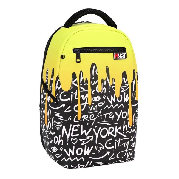 MUST TEAM BACKPACK 29,7Χ17,5Χ46 cm FLUID LETTER DOODLE