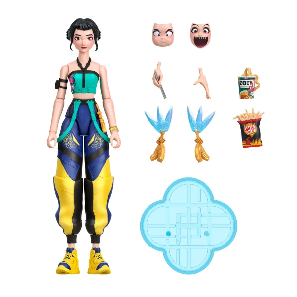 K-POP FIGURE 15cm WITH EXPRESSIONS & ACCESSORIES - ZOEY