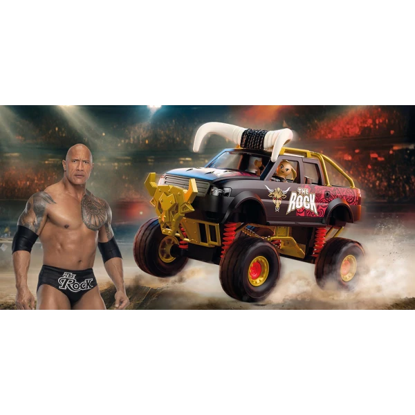PLAYMOBIL WWE® ΤΟ ΦΟΡΤΗΓΟ ΤΟΥ ROCK