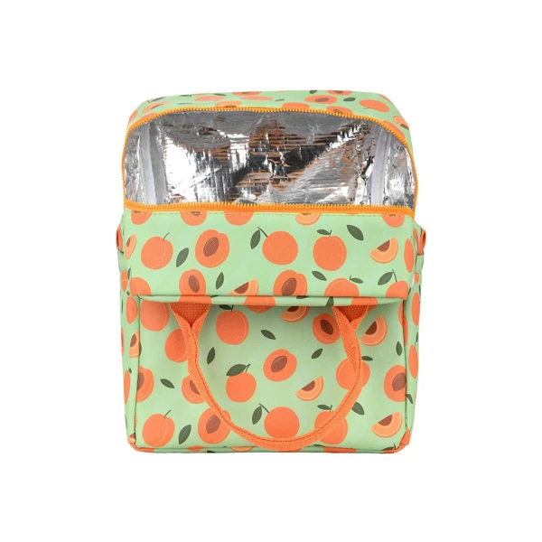 ESTIA HOME ART LUNCH BAG 7L -  PEACH GARDEN