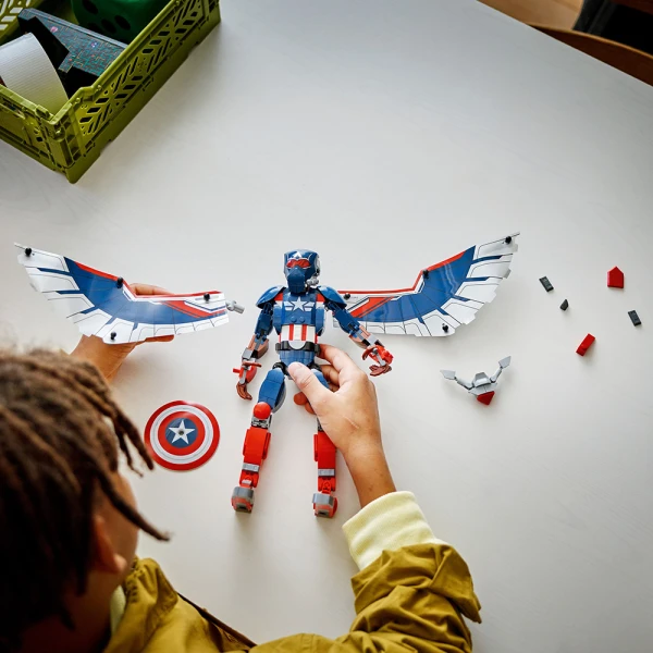 LEGO® MARVEL ΦΙΓΟΥΡΑ ΚΑΤΑΣΚΕΥΗΣ ΝΕΟΣ ΚΑΠΤΕΝ ΑΜΕΡΙΚΑ
