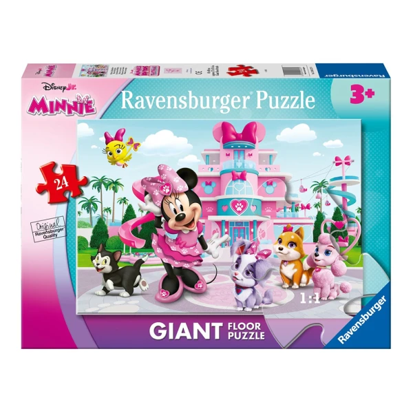 RAVENSBURGER ΠΑΖΛ ΔΑΠΕΔΟΥ 24 τεμ. MINNIE