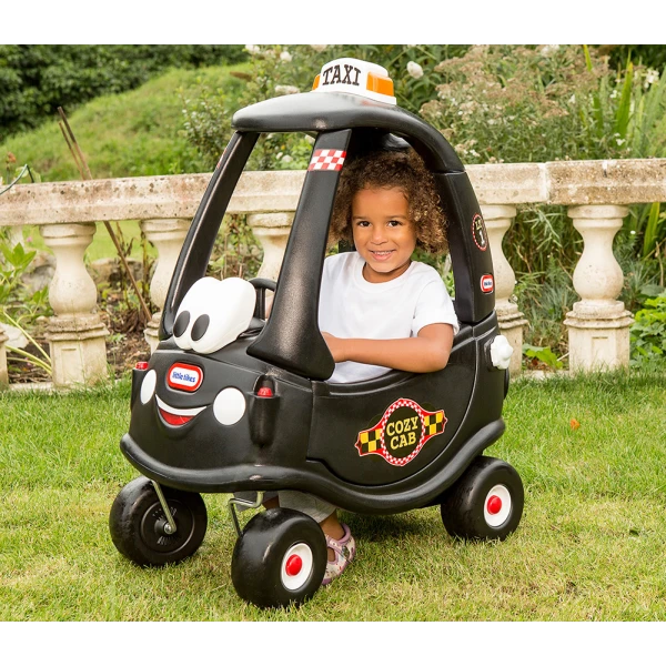 LITTLE TIKES COZY COUPE ΤΑΞΙ ΜΑΥΡΟ