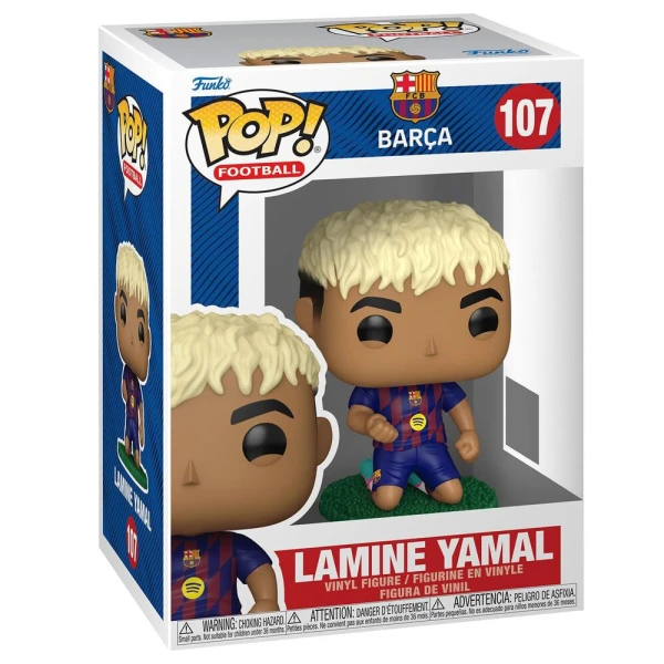 FUNKO POP! FOOTBALL BARCELONA ΦΙΓΟΥΡΑ ΒΙΝΥΛΙΟΥ LAMINE YAMAL 107
