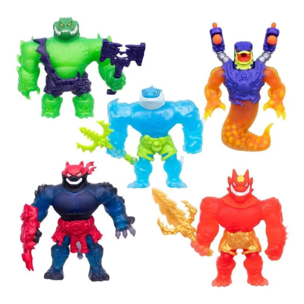 GOO JIT ZU POWER BASIC FIGURES - 5 DESIGNS