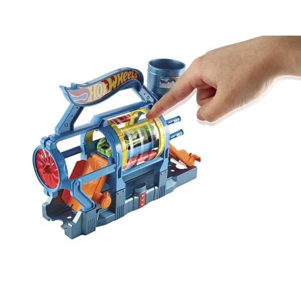 HOT WHEELS ΑΝΑΔΙΠΛΟΥΜΕΝΗ ΠΙΣΤΑ - TURBO JET CAR WASH