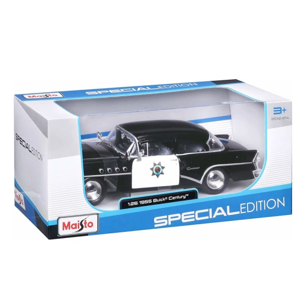 MAISTO 1:26 SPECIAL EDITION 1955 BUICK CENTURY (POLICE)