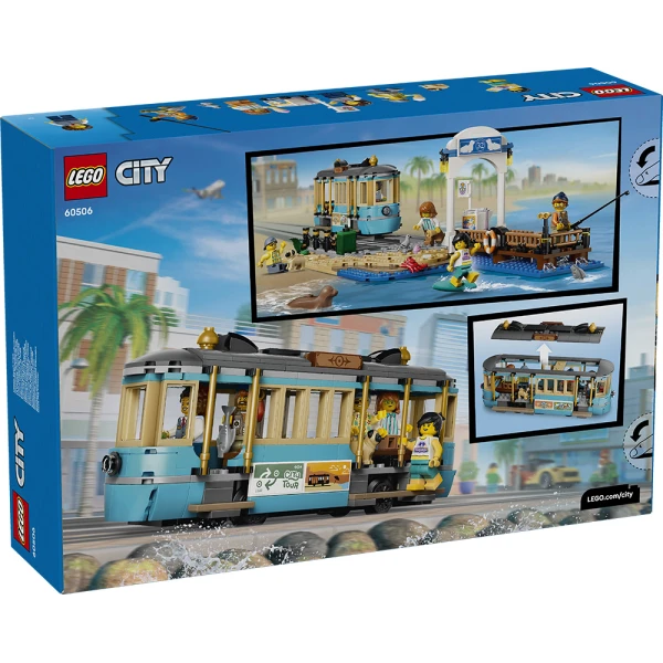 LEGO® CITY TRAINS ΚΛΑΣΙΚΟ ΠΑΡΑΘΑΛΑΣΣΙΟ ΤΡΑΜ