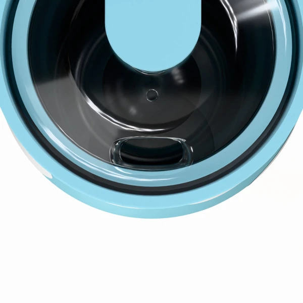 ESTIA HOME ART THERMOS LENS SAVE THE AEGEAN 360ml BLUE DAISY