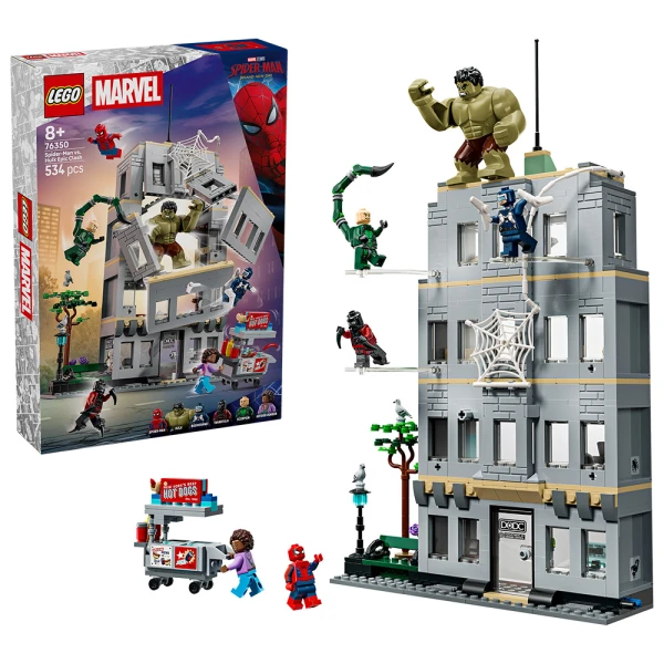 LEGO® MARVEL SPIDER-MAN ΕΝΑΝΤΙΟΝ HULK ΕΠΙΚΗ ΣΥΓΚΡΟΥΣΗ
