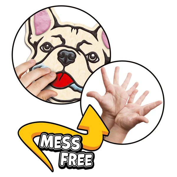 SPLAT PLANET MESS-FREE ΣΕΤ ΖΩΓΡΑΦΙΚΗΣ ΜΕ ΠΗΛΟ DOGS
