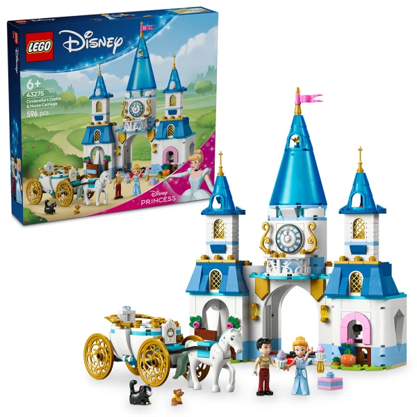 LEGO® ǀ DISNEY PRINCESS ΤΟ ΚΑΣΤΡΟ & Η ΆΜΑΞΑ ΜΕ ΆΛΟΓΑ ΤΗΣ ΣΤΑΧΤΟΠΟΥΤΑΣ