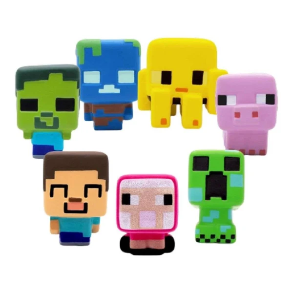 ΣΑΚΟΥΛΑΚΙ MINECRAFT SQUISHY SERIES 6 ΕΚΠΛΗΞΗ