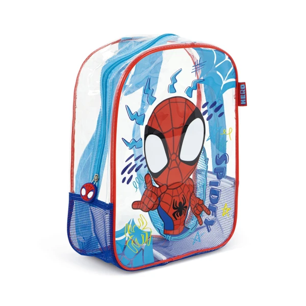 ΔΙΑΦΑΝΟ ΣΑΚΙΔΙΟ ΠΑΡΑΛΙΑΣ 31Χ25Χ23 εκ. SPIDEY