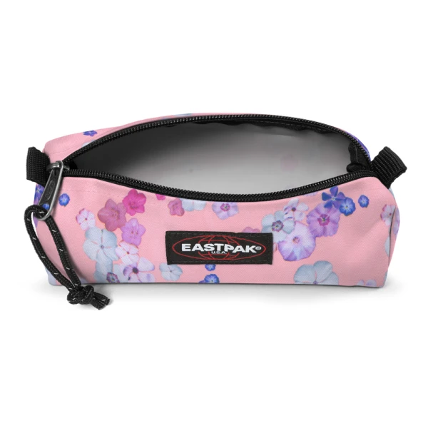 EASTPAK BENCHMARK ΜΟΝΗ ΚΑΣΕΤΙΝΑ FLORAL BLOOM PINK