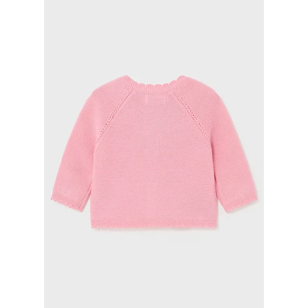 MAYORAL LONG KNIT CARDIGAN LIGHT SALMON
