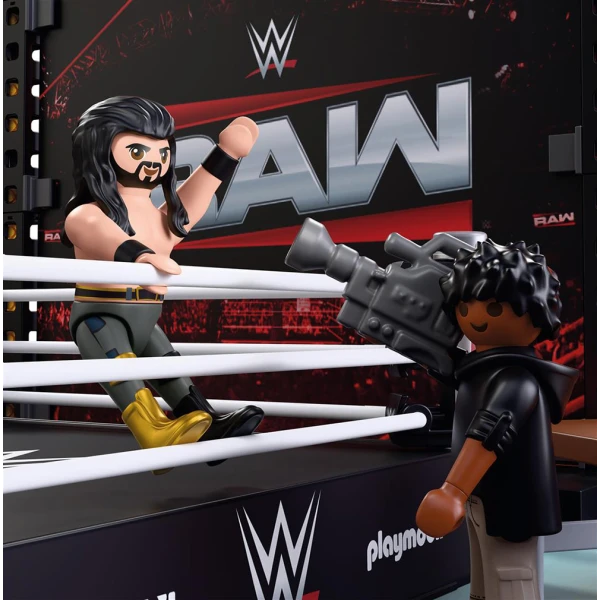 PLAYMOBIL WWE® SETH ROLLINS ΚΑΙ CM PUNK ΣΤΟ ΡΙΝΓΚ