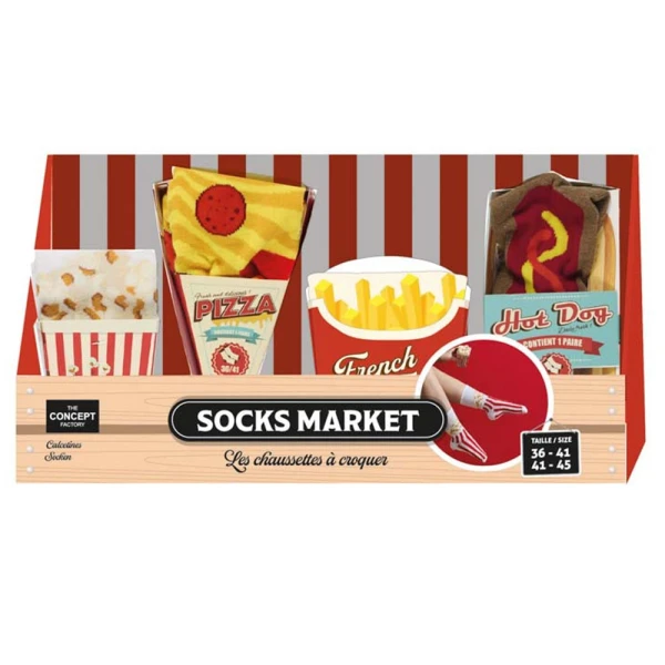 DELISOCKS ΚΑΛΤΣΕΣ FAST FOOD - 4 ΣΧΕΔΙΑ