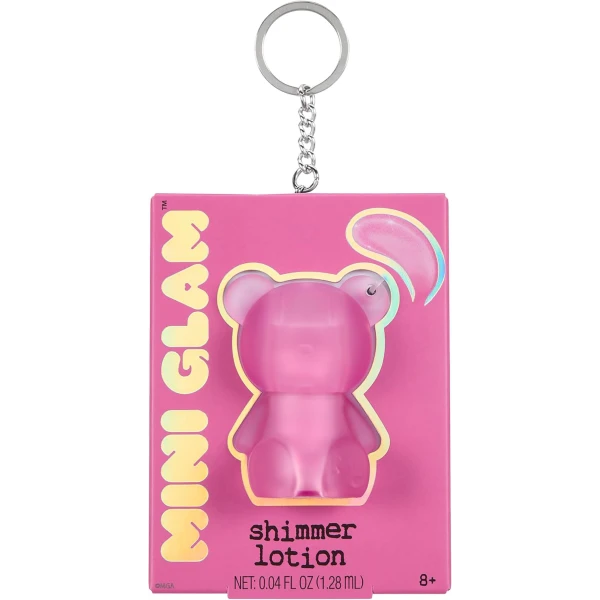 MINI GLAM COSMETIC BEAR SHIMMER LOTION - BERRY