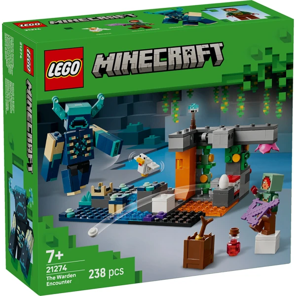 LEGO® MINECRAFT® Η ΣΥΝΑΝΤΗΣΗ ΜΕ ΤΟΝ ΔΕΣΜΟΦΥΛΑΚΑ