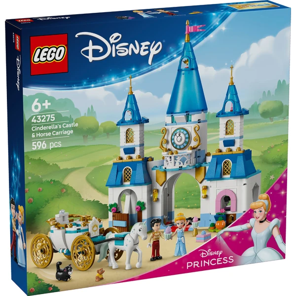LEGO® ǀ DISNEY PRINCESS ΤΟ ΚΑΣΤΡΟ & Η ΆΜΑΞΑ ΜΕ ΆΛΟΓΑ ΤΗΣ ΣΤΑΧΤΟΠΟΥΤΑΣ