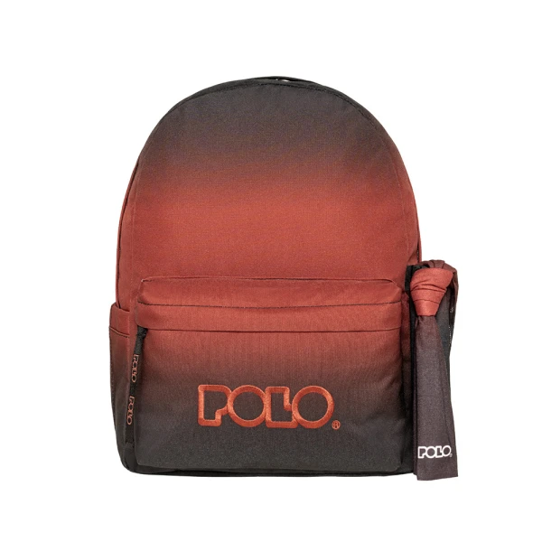 POLO 2026 BACKPACK ORIGINAL DOUBLE SCARF GRADIENT BLACK-RED
