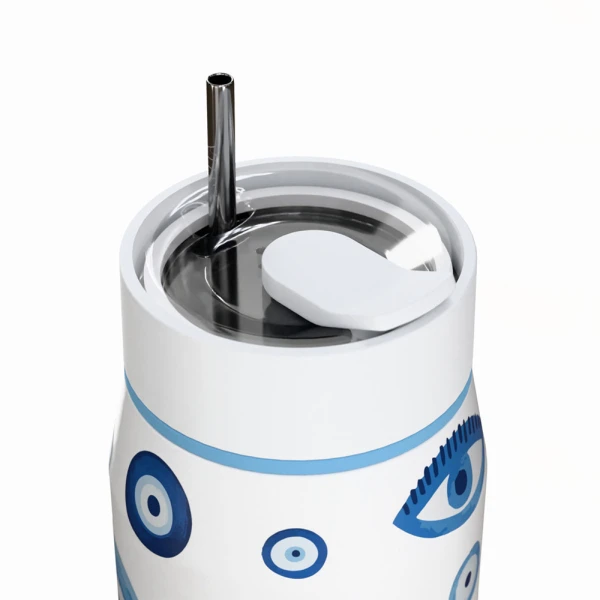 ESTIA HOME ART ΘΕΡΜΟΣ LENS SAVE THE AEGEAN 360ml SPIRIT OF LUCK