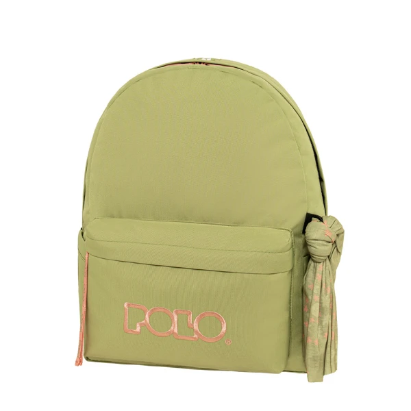 POLO 2026 BACKPACK ORIGINAL SCARF LIGHT GREEN-PINK