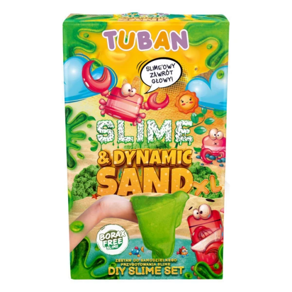 TUBAN DIY SLIME ΣΕΤ ΚΑΤΑΣΚΕΥΗΣ SLIME ΑΜΜΟΣ XL