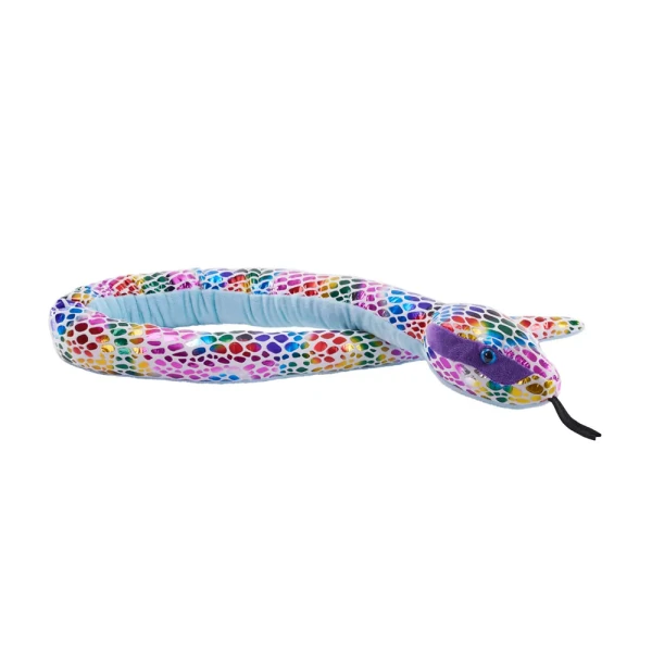 WILD REPUBLIC FOILKINS ΛΟΥΤΡΙΝΟ RAINBOW DOTTED SNAKE 137 εκ.