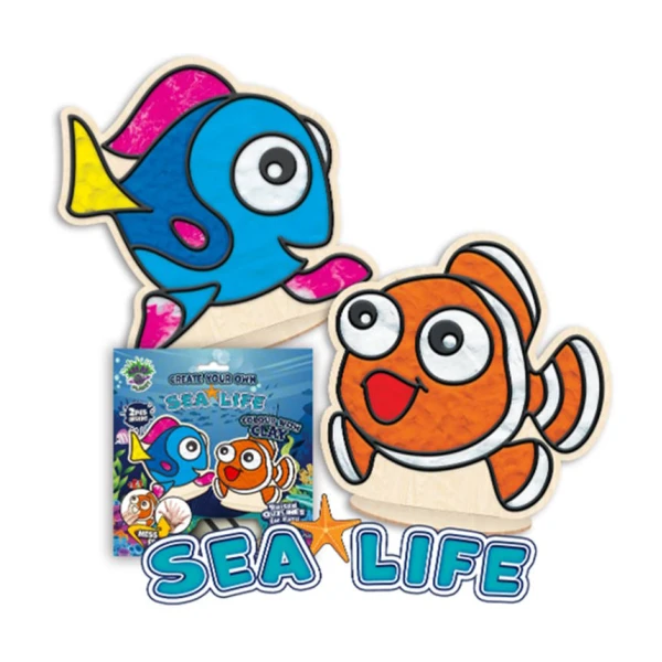 SPLAT PLANET MESS-FREE ΣΕΤ ΧΕΙΡΟΤΕΧΝΙΑΣ ΜΕ ΠΗΛΟ SEA LIFE