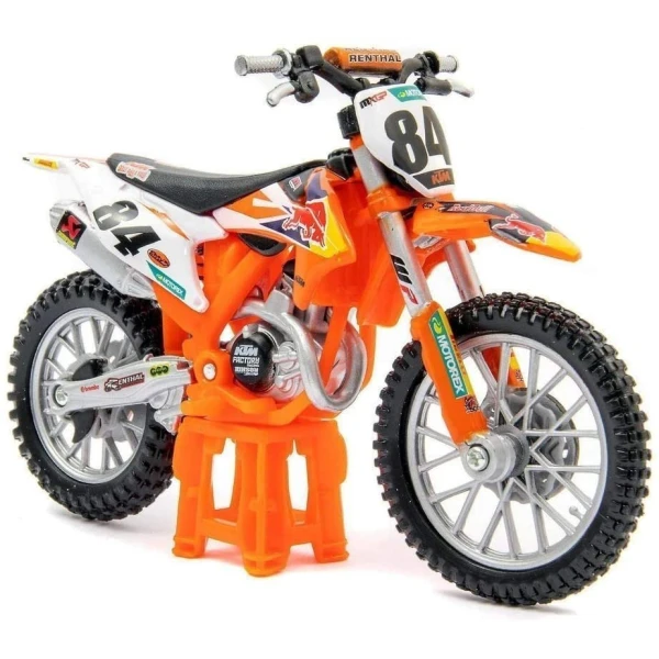 BBURAGO MOTORCYCLE 1:18 RED BULL KTM RACING - 3 ΣΧΕΔΙΑ