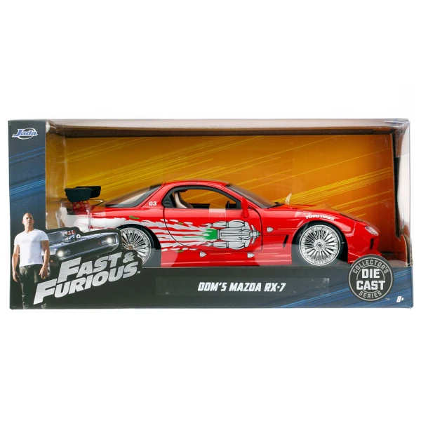 FAST & FURIOUS ΑΥΤΟΚΙΝΗΤΟ 1:24 1993 MAZDA RX-7