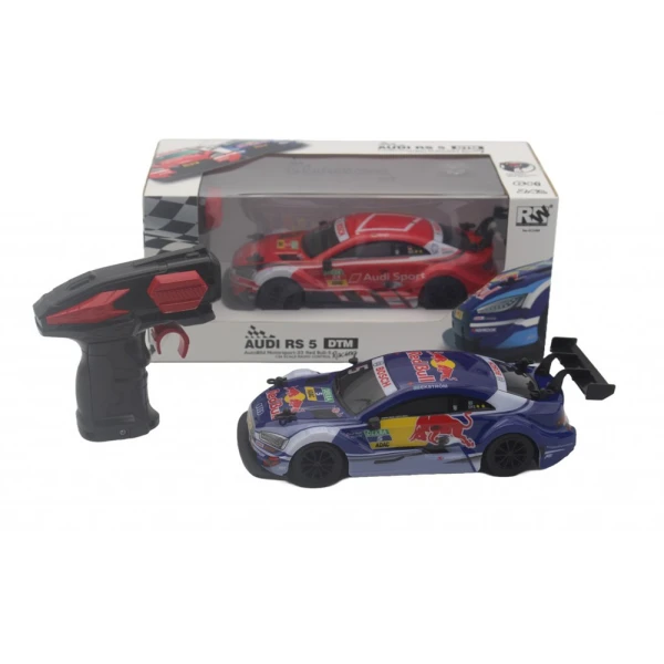 RW RC RACING CARS ΤΗΛΕΚΑΤΕΥΘΥΝΟΜΕΝΟ ΑΥΤΟΚΙΝΗΤΟ 1:24 AUDI RS 5 DTM ΜΠΛΕ