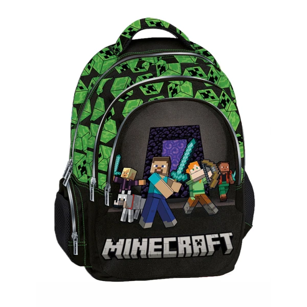 MULTI-COMPARTMENT BACKPACK SQUAD MINECRAFT