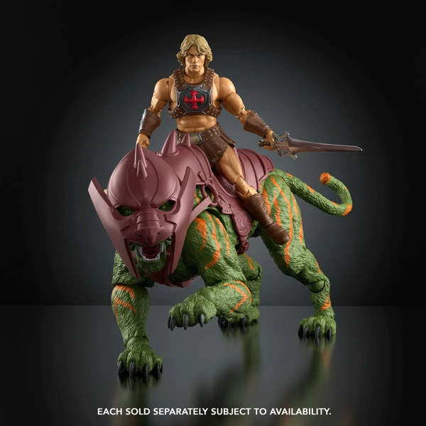 MASTERS OF THE UNIVERSE ΣΥΛΛΕΚΤΙΚΟ BATTLE CAT ΜΕ ΑΞΕΣΟΥΑΡ