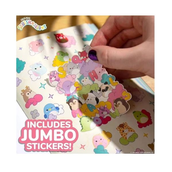 SQUISHMALLOWS - STICKER BOOK 2000+ ΑΥΤΟΚΟΛΛΗΤΑ