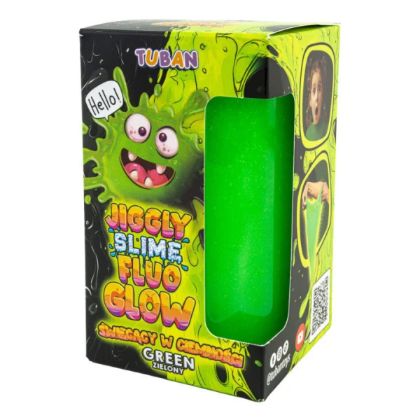 TUBAN JIGGLY SLIME FLUO GLOW ΠΡΑΣΙΝΟ