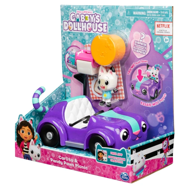 GABBY\'S DOLLHOUSE ΚΑΡΛΙΤΑ ΟΧΗΜΑ