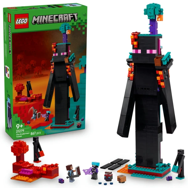 LEGO® MINECRAFT® Ο ΠΥΡΓΟΣ-ΑΝΘΡΩΠΟΣ ΤΟΥ ΤΕΛΕΙΩΤΗ