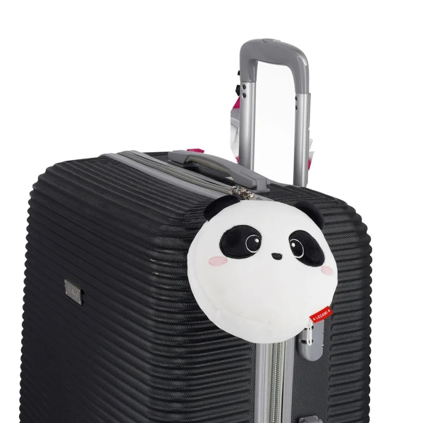LEGAMI TRAVEL PILLOW WITH EYE MASK - MY TRAVEL BUDDY - PANDA