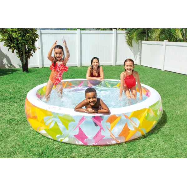 INTEX ΦΟΥΣΚΩΤΗ ΠΙΣΙΝΑ SWIM CENTER PINEHEEL POOL