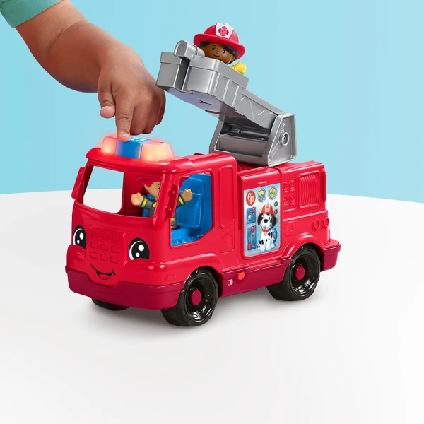 FISHER PRICE LITTLE PEOPLE ΠΥΡΟΣΒΕΣΤΙΚΟ ΟΧΗΜΑ ΜΕ ΦΙΓΟΥΡΕΣ