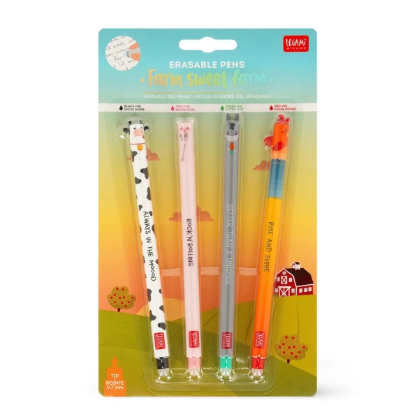 LEGAMI ΣΕΤ 4 ΣΒΗΝΟΜΕΝΑ ΣΤΥΛΟ FARM SWEET FARM